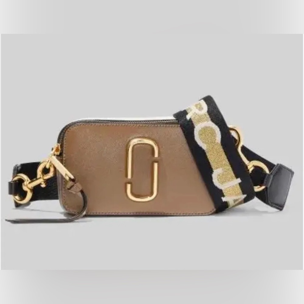 Marc Jacobs Snapshot Camera Bag in French Grey Multi